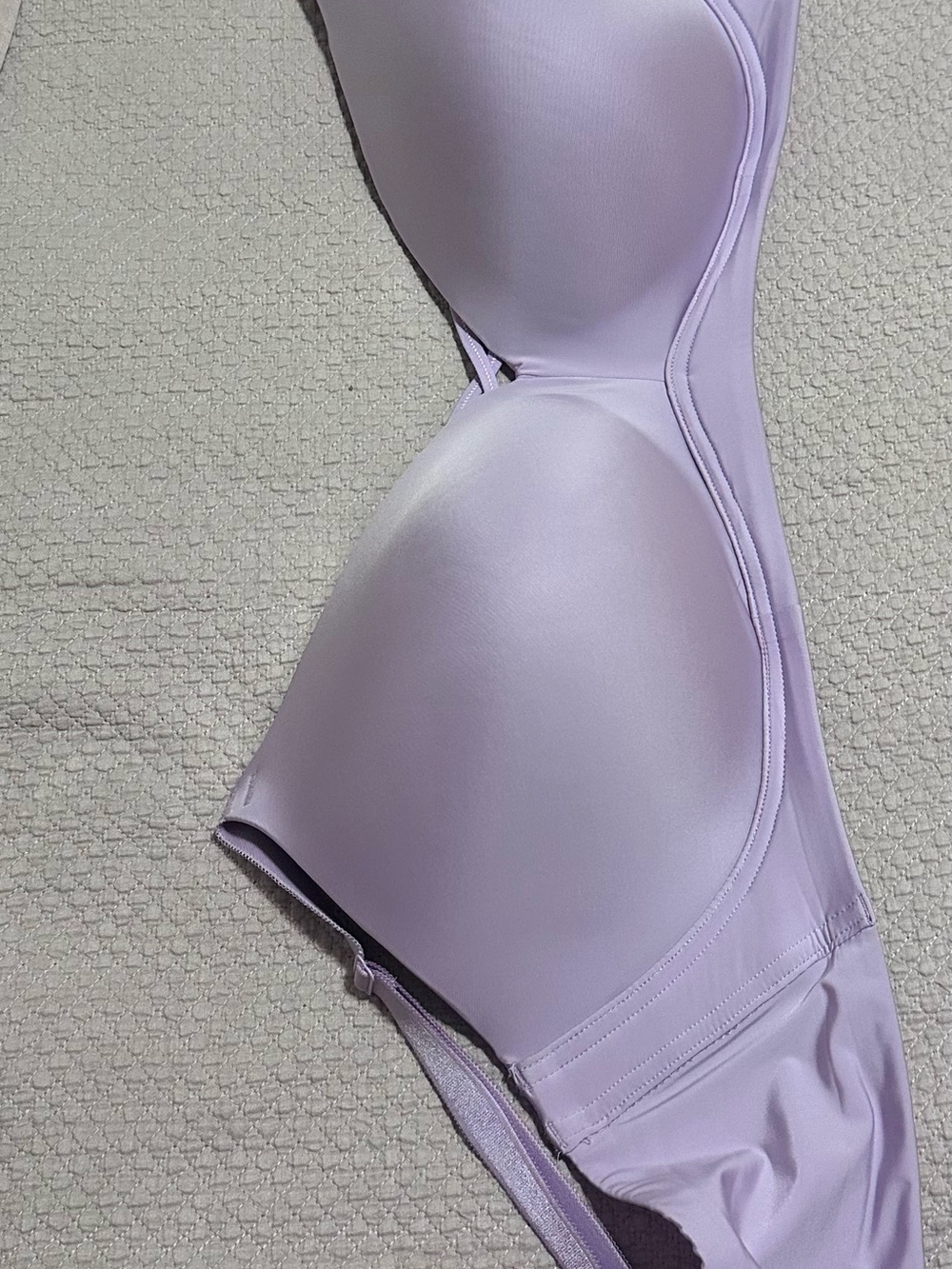 Torrid wire free Smooth Light Lavender push up Bra
